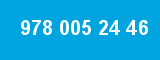 978 005 24 46